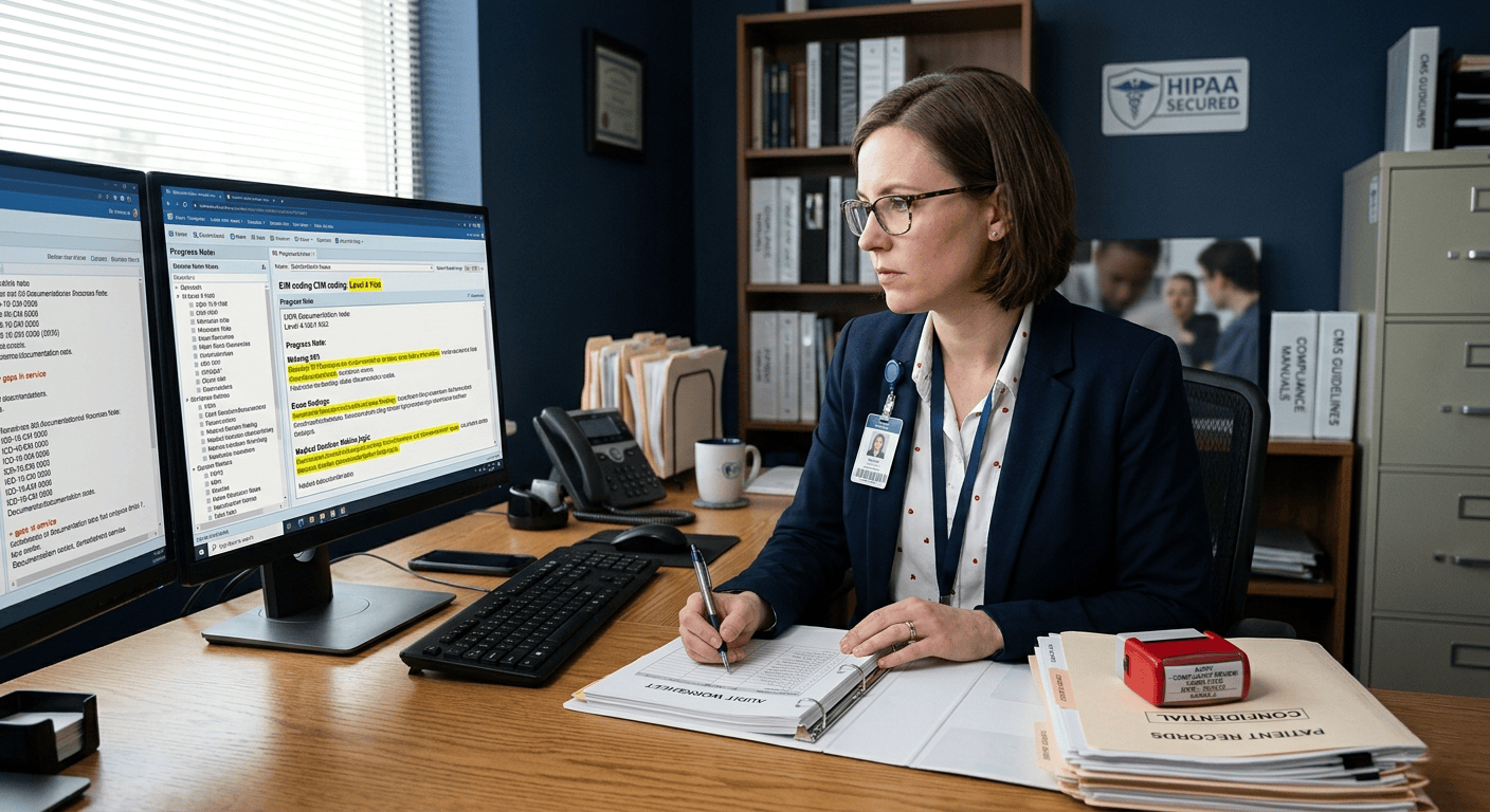Audit-Proof Your E/M Coding — Documentation Mistakes That Expose You